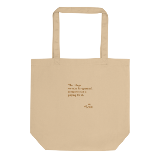 Granted Embroidered Tote Bag