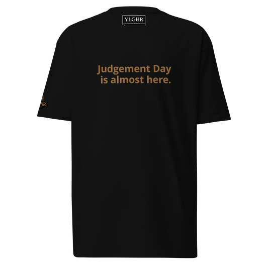 Premium The Judgement Day Embroidered Heavyweight Tee - Unisex